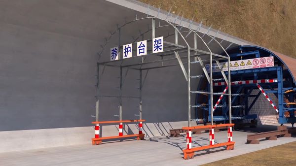 茂县隧道施工动画制作公司 - 隧道施工工艺和施工方法 - 隧道施工汇报动画视频 - bim 工程施工动画